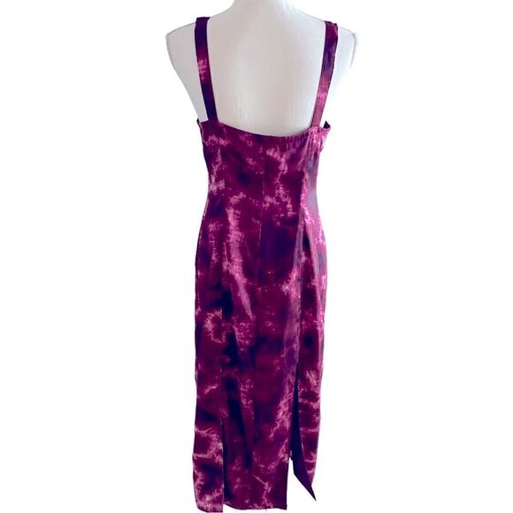 Cinq A Sept Alexa Tie Dye Midi Dress Size 6 - Picture 6 of 9